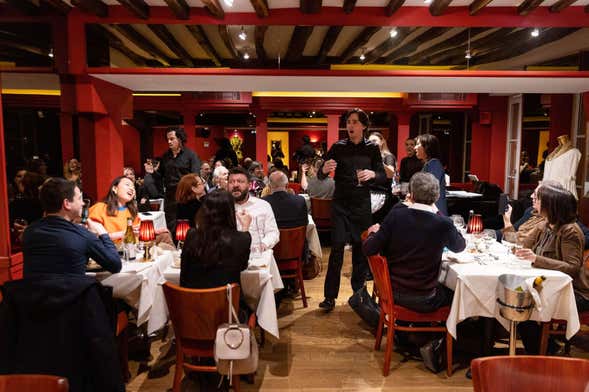 Jantar com espetáculo de ópera no Bel Canto