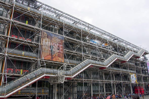 Ingresso do Centro Pompidou