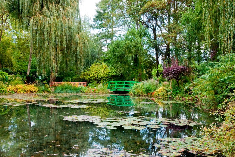 Jardim de Nenúfares, inspiração de Monet