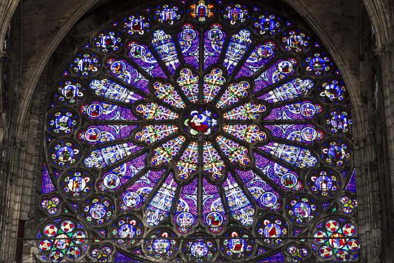 Rosácea da basílica de Saint-Denis