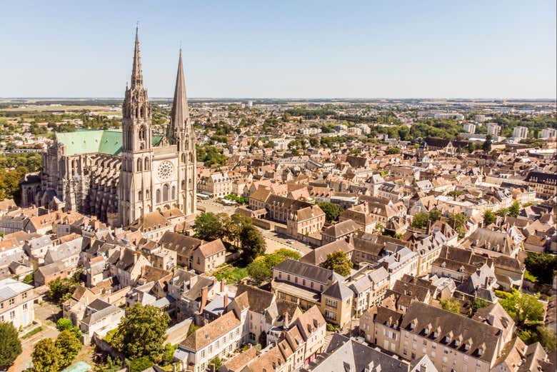 A Catedral de Chartres é a grande joia da cidade