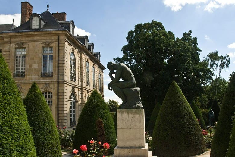 O Pensador, uma das obras mais conhecidas de Rodin