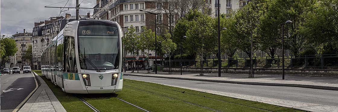 Tramway em Paris